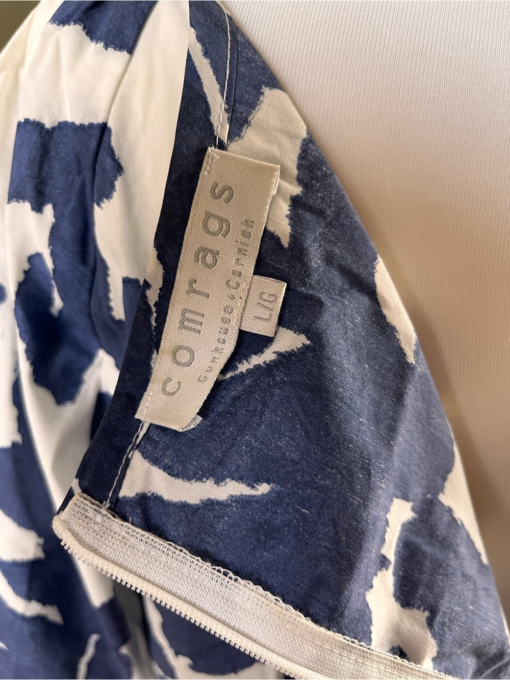Comrags Blue & White Summer Dress
